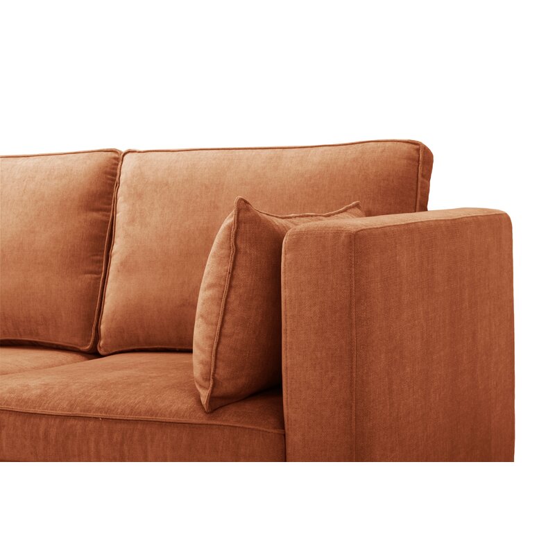 Bigler 89" Reversible Sectional, Danny Rust