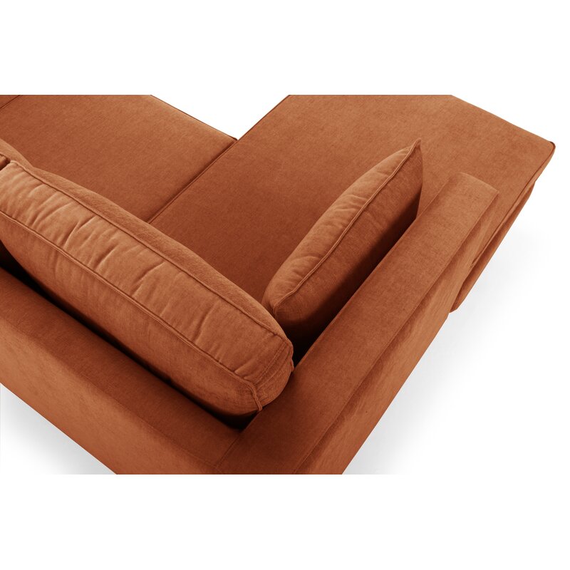 Bigler 89" Reversible Sectional, Danny Rust