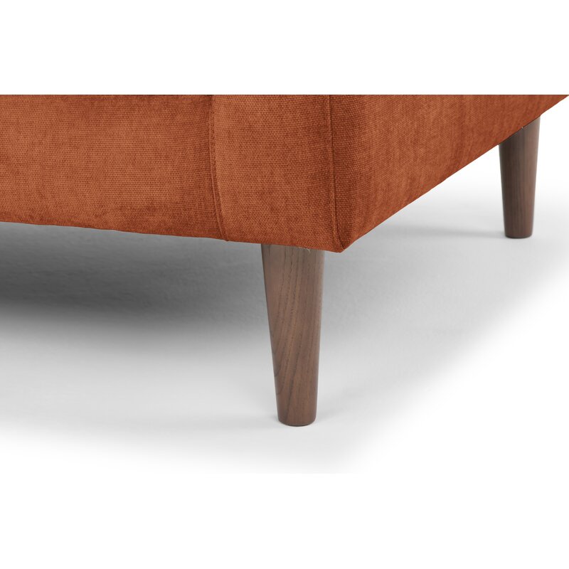 Bigler 89" Reversible Sectional, Danny Rust