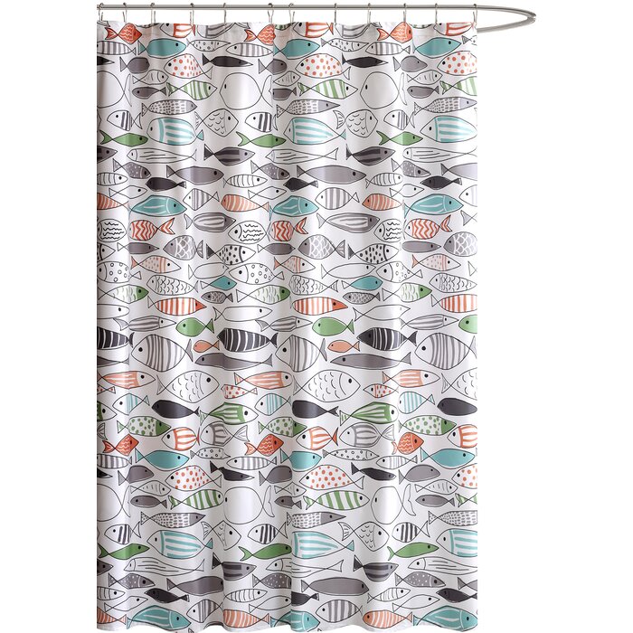 Billericay Cotton Printed Single Shower Curtain