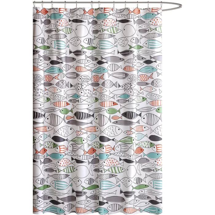 Billericay Cotton Printed Single Shower Curtain
