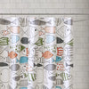 Billericay Cotton Printed Single Shower Curtain