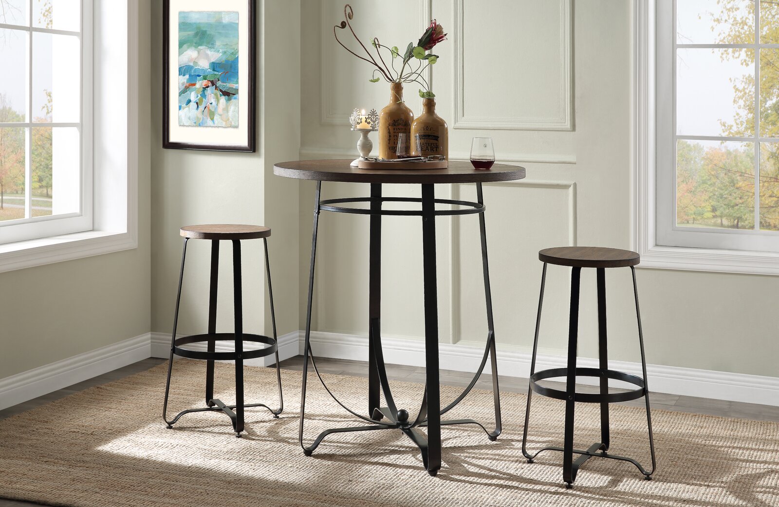 Billy 3 Piece Dining Set AH206