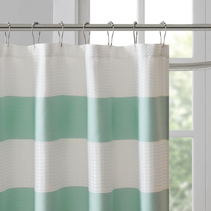 Bilst Striped Single Shower Curtain
