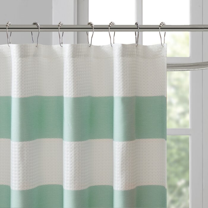 Bilst Striped Single Shower Curtain