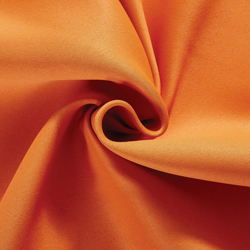 Bingaman Solid Blackout Thermal Curtain Panels (Set of 2) 54"X84"