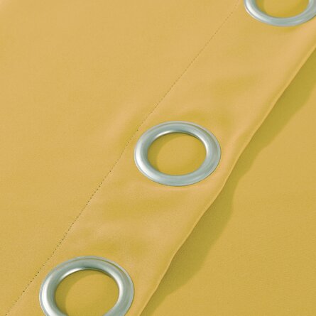 Bingaman Solid Blackout Thermal Grommet Curtain (Set of 2) B2-DR3008