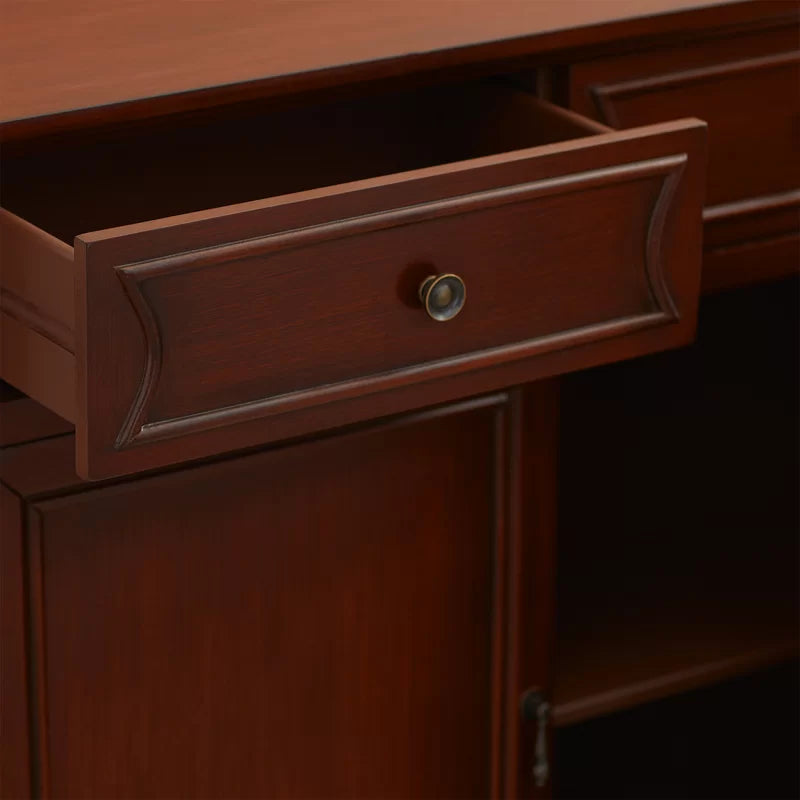 Binns 35.25'' Tall 2 - Door Accent Cabinet