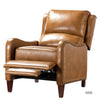 Bipasha 28.75'' Wide Genuine Leather Manual Club Recliner KB829