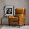 Bipasha 28.75'' Wide Genuine Leather Manual Club Recliner KB829