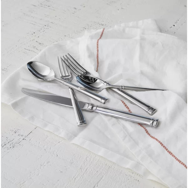 Bistro 20 Piece 18/10 Stainless Steel Flatware Set, Service for 4