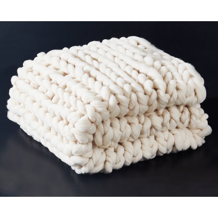 Bittner Throw, Ivory (#K6194)