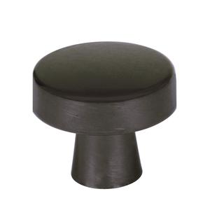 Amerock BP55270BBR 1-5/16" (33 mm) Diameter Blackrock Cabinet Knob Black Bronze Finish HAB305