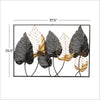 Black Iron Contemporary Wall Decor 26 x 38 x 3 KB1232-A5-B3-P2