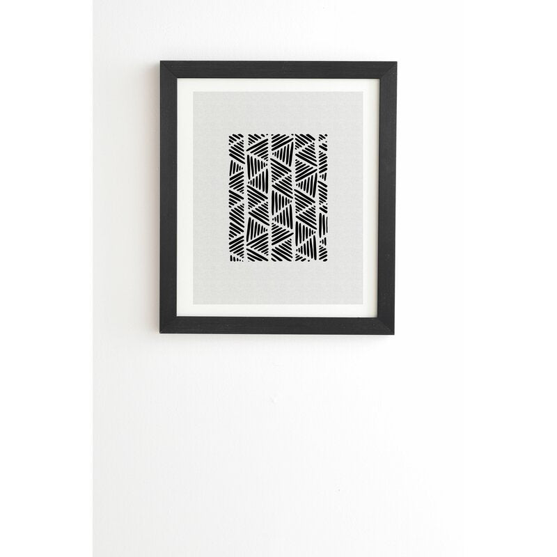Black And White Abstract I by Orara Studio - Print B83-KS311