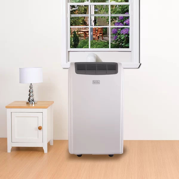 Black + Decker 8000 BTU Portable Air Conditioner for 350 Square Feet Sq. Ft. with Remote Included