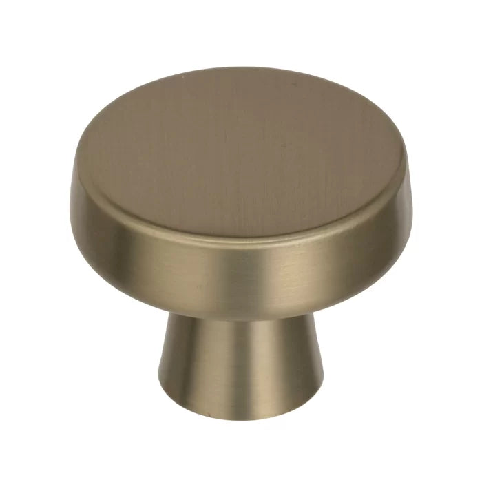 Blackrock 1 5/16" Diameter Mushroom Knob, (Set of 3)