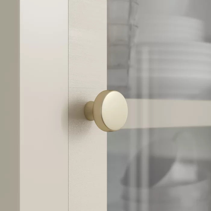 Blackrock 1 5/16" Diameter Mushroom Knob, (Set of 3)
