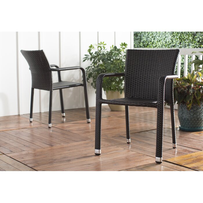 Blakely Stacking Patio Dining  Chair (Set of 2)