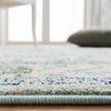 Blakesburg Oriental Area Rug in Light Blue/Ivory/Green, Rectangle 3' x 5'