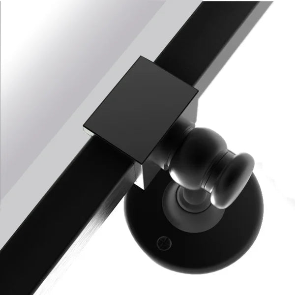 36" H x 24" W Matte Black Blakley Modern & Contemporary Beveled Bathroom / Vanity Mirror