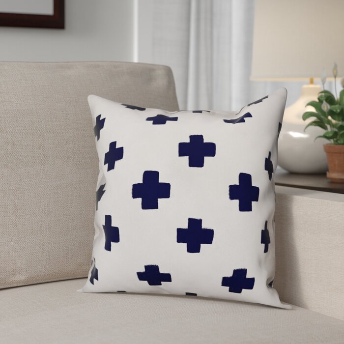 Blanchard Swiss Cross Square Pillow Cover & Insert TMR115