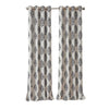 Blanford Ikat Room Darkening Thermal Single Curtain Panel