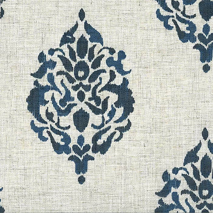 Blanford Ikat Room Darkening Thermal Single Curtain Panel, 52" W x 95" L