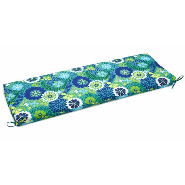 3.5" H x 48" W x 19" D Blazing Needles - Piece Outdoor Cushion 62'' W x 18'' D