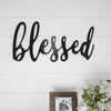 Blessed Metal Wall Décor