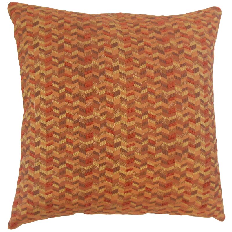 18" x 18" Marigold Bloem Chevron Throw Pillow Cover B101-HAS129