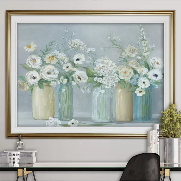 Blooming Meadow Beauties - Print on Canvas 28"x38"