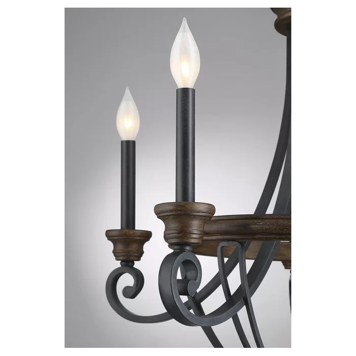 Bloomsburg 5 - Light Candle Style Empire Chandelier