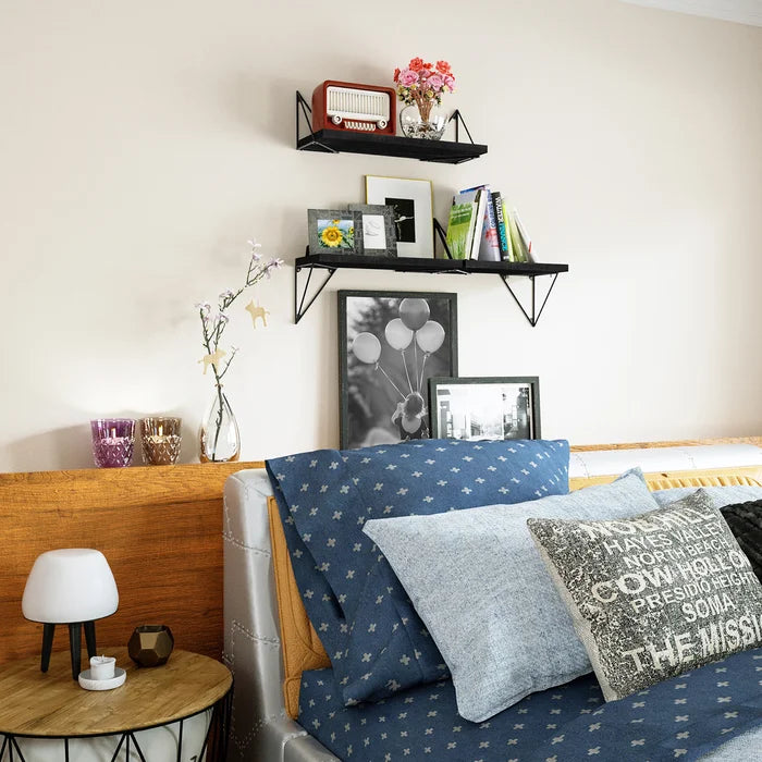 Blossom 3 Piece Bracket Shelf with Adjustable Shelves