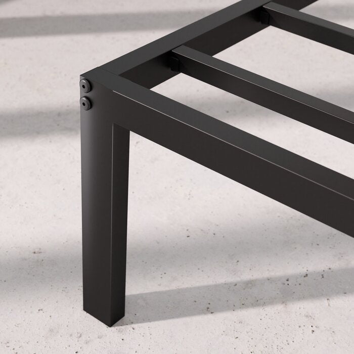 Blough 14'' Steel Bed Frame, Queen