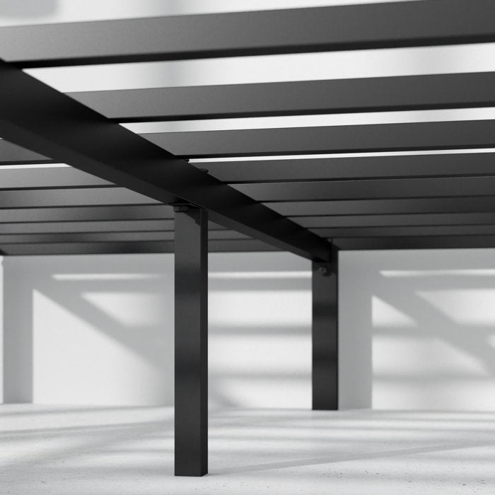 Blough 14'' Steel Bed Frame, Queen
