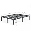 Blough 14'' Steel Queen Bedframe KB458