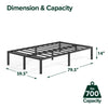 Blough 14'' Steel Bed Frame queen