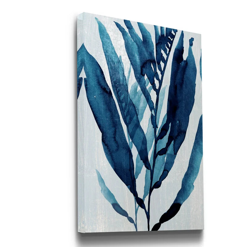 Blue Drift I - Wrapped Canvas Print