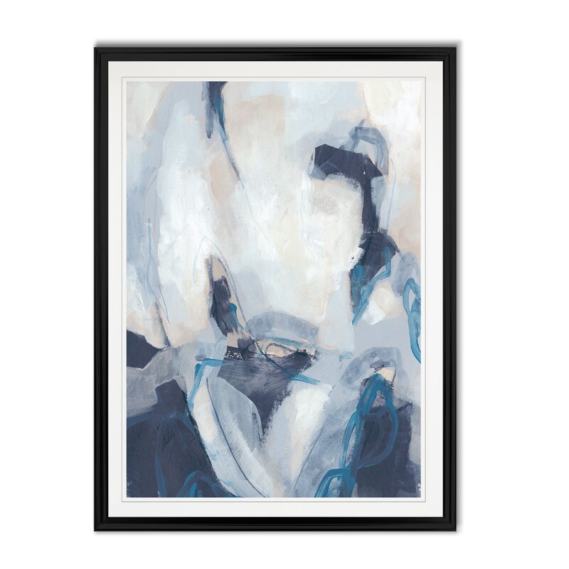 Blue Process II - Wrapped Canvas Print, 18.5" H x 24.5" W x 1.5" D