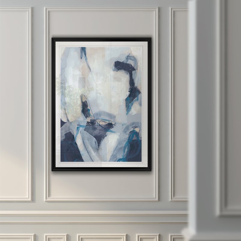 Blue Process II - Wrapped Canvas Print, 18.5" H x 24.5" W x 1.5" D