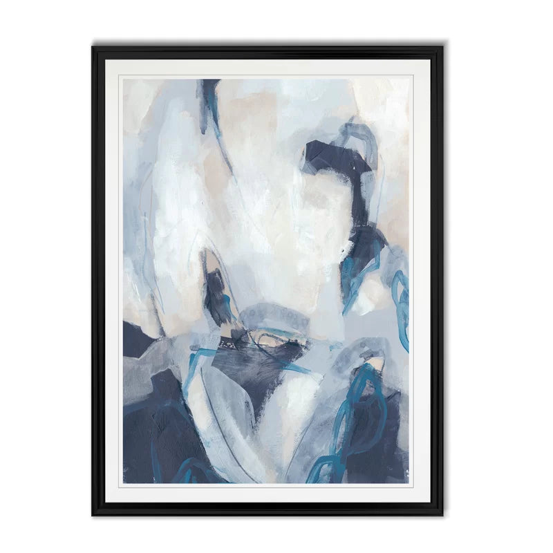 Blue Process II - Wrapped Canvas Print