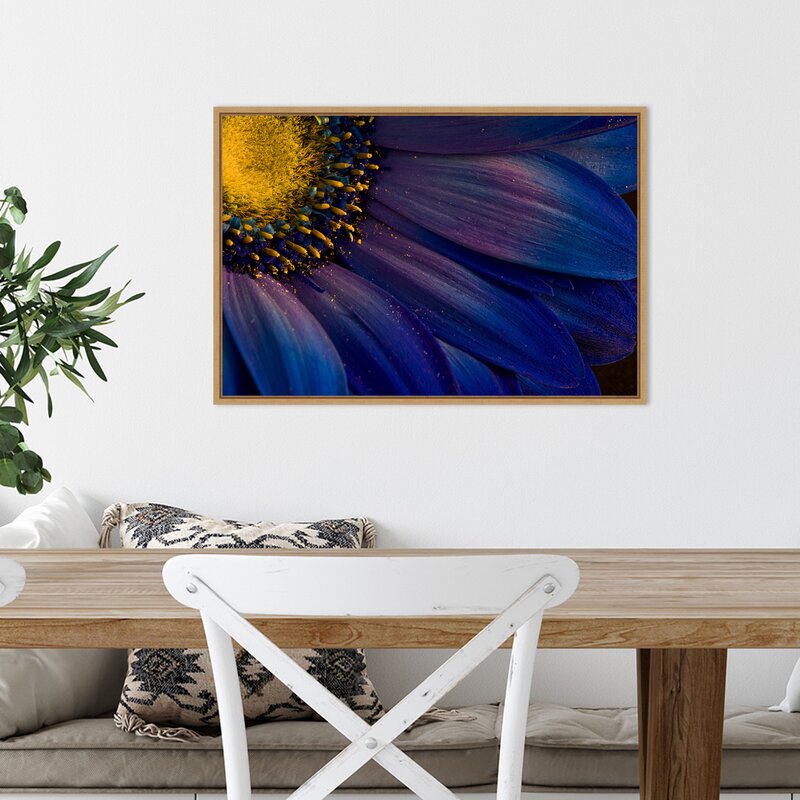 Blue Rays by Porsteinn H. Ingibergsson - Print on Canvas pc352