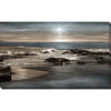 Blue/White 'Blue Sea Sunset II' Print 48