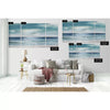 Blue Silver Shore - Painting on Canvas 40