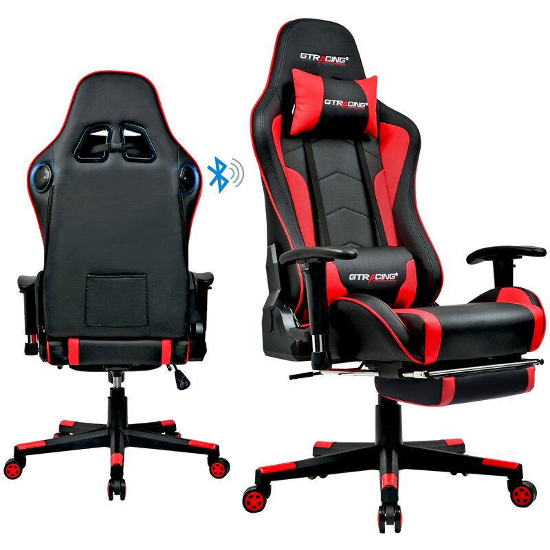 Bluetooth Speakers PC & Racing Game Chair EJ726