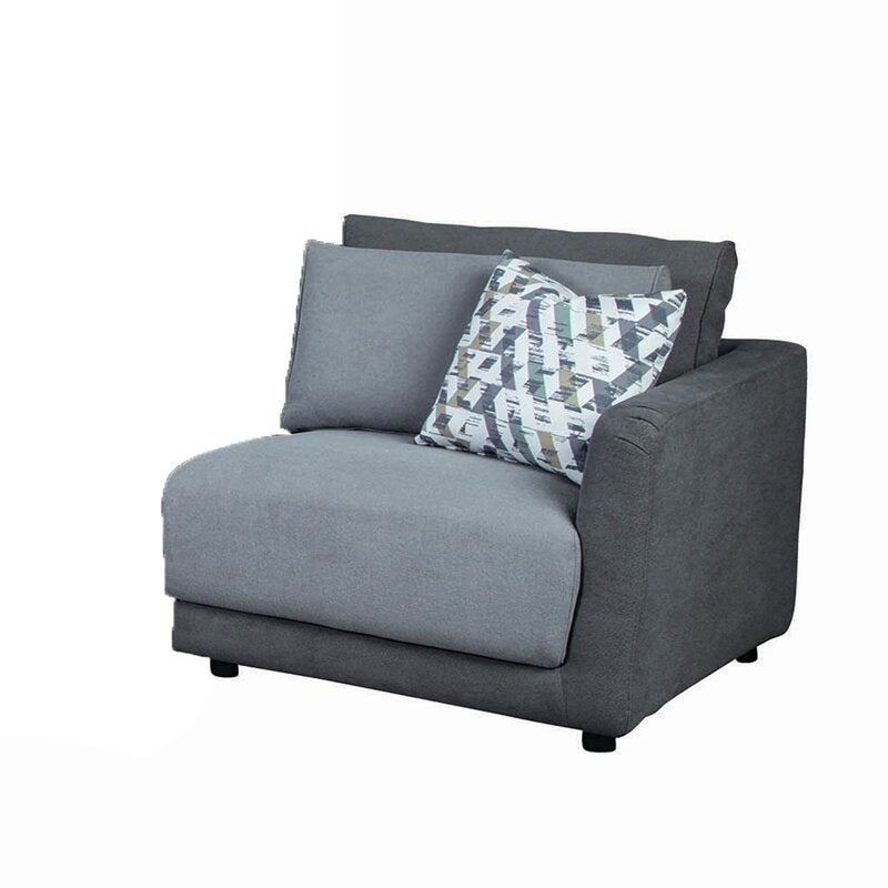 Blum 35.5" Wide Modular Seating Component Sectional PIECE