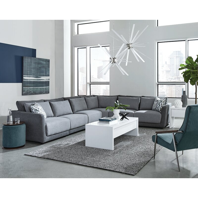 Blum 35.5" Wide Modular Seating Component Sectional PIECE