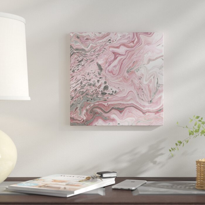 26" H x 26" W x 0.75" D Blush Minerals II by Jarman Fagalde - Gallery-Wrapped Canvas Giclée on Canvas