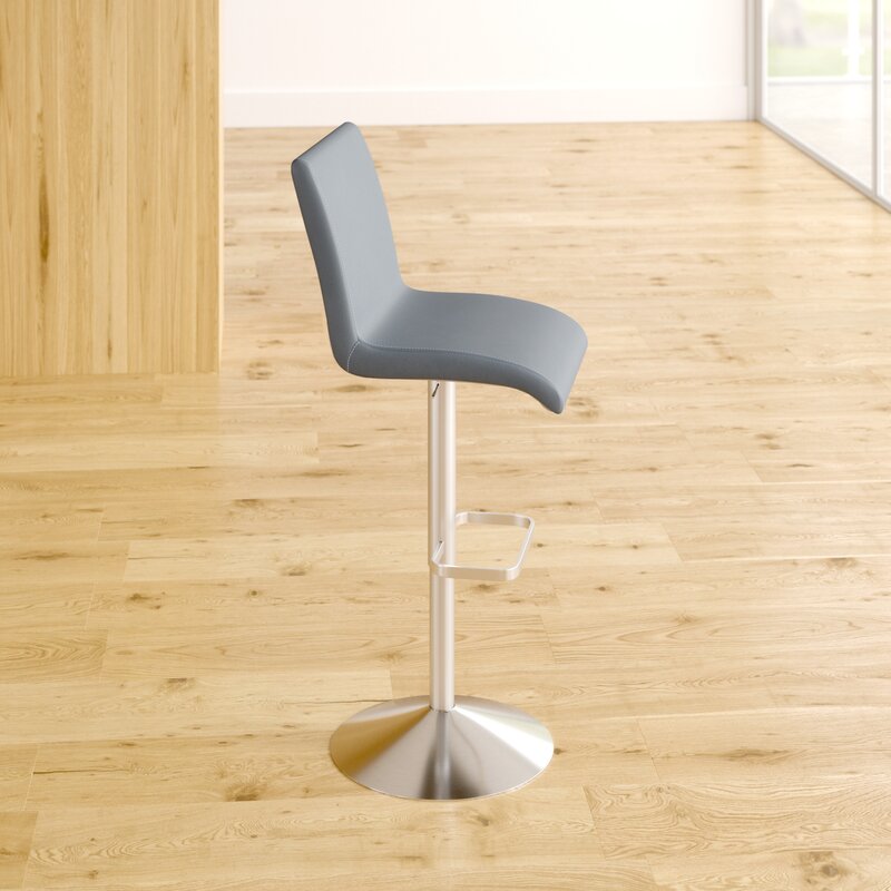 Bluxome Adjustable Height Swivel Bar Stool